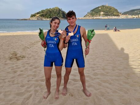 Europei beach sprint: Bari sul podio