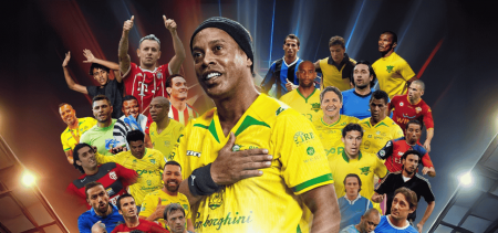 Jogo dos Famosos: Ronaldinho domani allo stadio di Barletta | Puglia.com