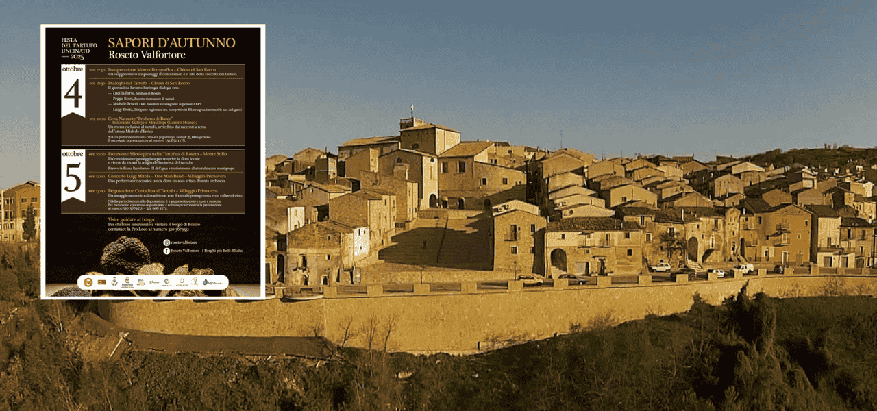 Domani arriva la Festa del Tartufo Nero a Roseto Valfortore | Puglia.com