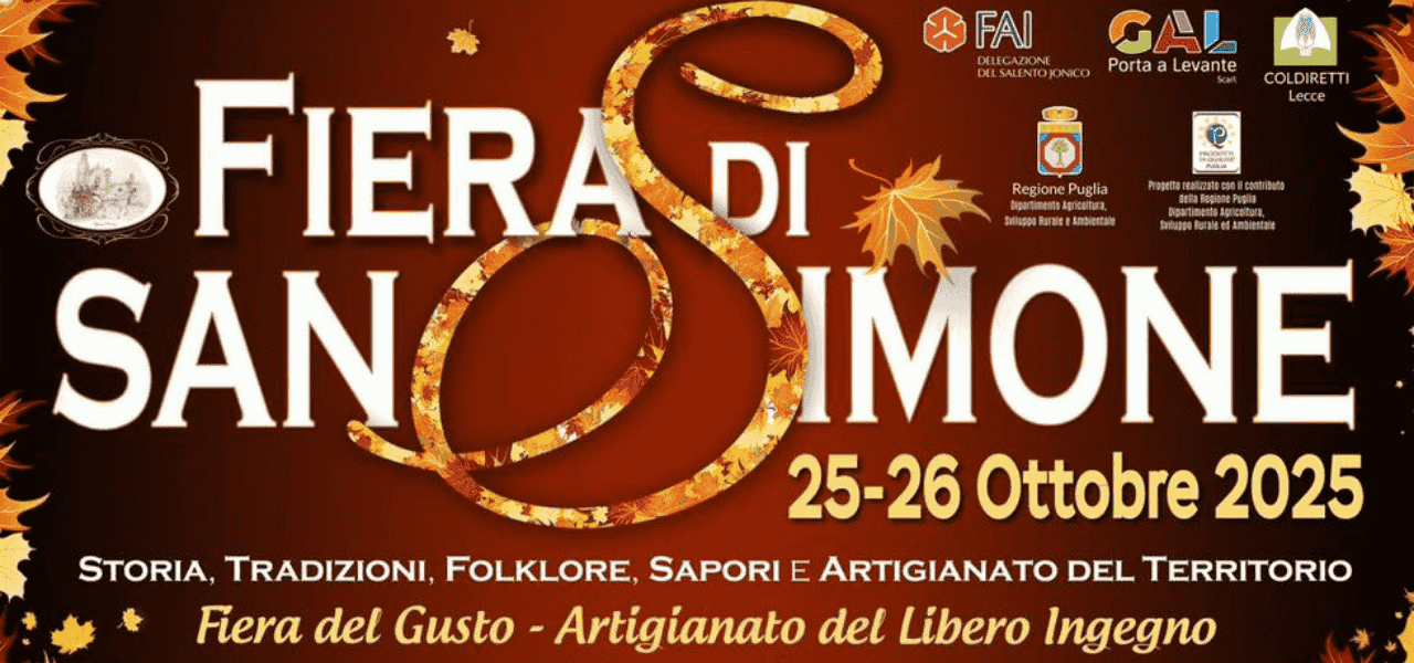 Questo weekend torna la fiera di San Simone a Sannicola | Puglia.com