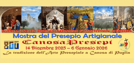 Canosa Presepi 2025: da domenica la Mostra del Presepio Artigianale | Puglia.com
