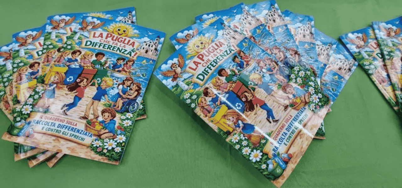 La Puglia che fa la differenza: fumetti e raccolta differenziata nelle scuole