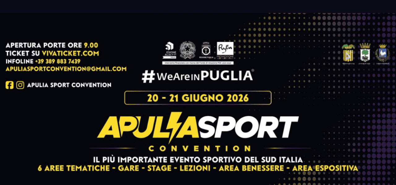 Apulia Sport Convention 2026: Gallipoli Capitale del Wellness con Juri Chechi | Puglia.com