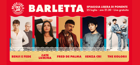 Beach Like A Deejay Barletta: Benji e Fede e The Kolors sulla spiaggia di Ponente | Puglia.com