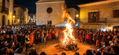 Fucacoste e Cocce priatorje Orsara di Puglia: la luce che vince sulle tenebre | Puglia.com